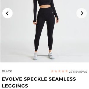 AYBL Evolve Speckle seamless scrunch butt leggings